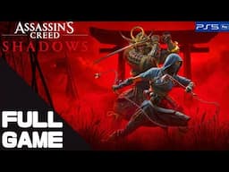 ASSASSIN'S CREED SHADOWS Full Walkthrough Gameplay – PS5 Pro No Commentary