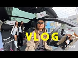 weekend in my life| bachelorette gifting! my justin bieber lore, shopping + new ninja kitchen faves