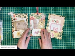 Forgotten Friends | One Page Wonder | Junk Journal Ideas - Floating Triple Pocket