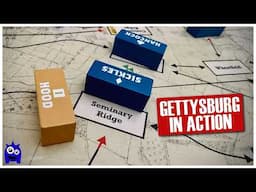 Gettysburg A Time for Heroes Gameplay | American Civil War Wargame | Worthington Pub.