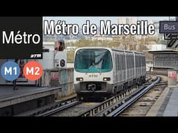 Métro de Marseille | Rubber-tyred metro | RTM | Provence-Alpes-Côte d'Azur | France