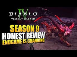 Diablo 4 Season 9 Review - The Good, The Bad and The Future of Diablo 4