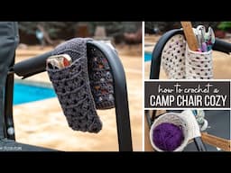 Camp Chair Cozy Crochet Pattern