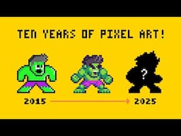 Remaking my FIRST pixel art, 10 years later!