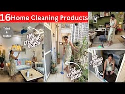 16 AWESOME Cleaning Products for HOME | Tried & Tested Home Products with DEMO | Organizopedia