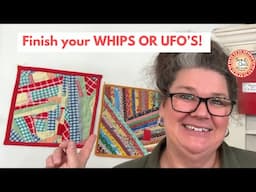 Start SEWING! Working on WHIPS, UFO'S or unfinished projects! Sewing Tutorial