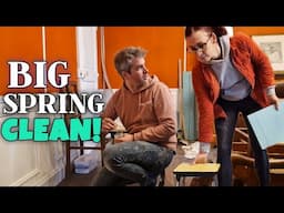 A much needed SPRING CLEANING and art for the Garden Room