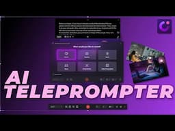 Master Your Scripts with AI! 📜 Democreator's AI Teleprompter & Essential Editing Tools 🎙️✨
