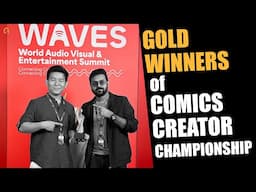 Gold Winners of COMICS CREATOR CHAMPIONSHIP | Waves Summit 2025