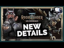 WH40k: Rogue Trader - New Lex Imperialis Details