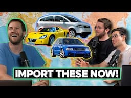 These Are the Cars You Should Import in 2025! Doug DeMuro & Friends!