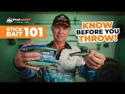 3 Stick Bait Lure Types Explained (And How to Fish Each One)