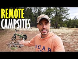 This Helps Me Find Remote Campsites & Exploring Grand Canyon National Park on Lectric XP4 eBike