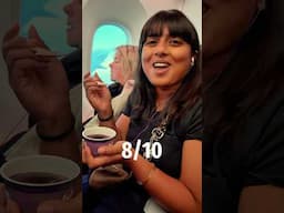 Eating vegan on Air New Zealand #vegantravel