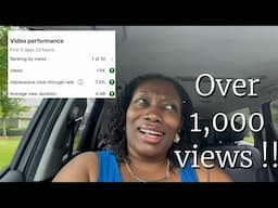 1st Time Getting Over 1000 Views in 6 Months !!! | Being Humbled