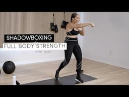 🥊💪 SHADOWBOXING + FULL BODY STRENGTH: Your Everyday Workout for Toned Body! 🔥✨