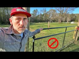 Dog Proofing 8 Acres of Farm Land to Save My Animals
