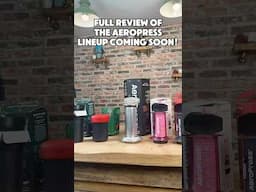 Full Review Of The Aeropress Lineup Coming Soon #aeropress #coffee #shorts