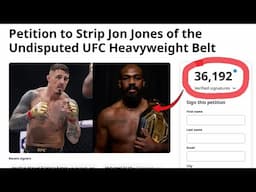 Petition to Strip Jon Jones (43,000 Votes)