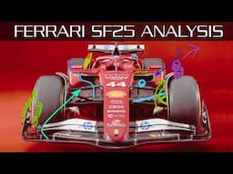 Ferrari  SF-25  -  Aerodynamics Analysis and Initial Thoughts