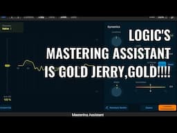 Logic Pro Mastering Assistant Plugin - no, you DO NOT need "analog" mastering.