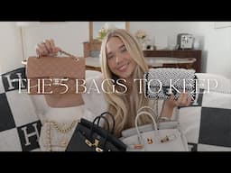 If I Could Only Keep 5 Bags From My Collection…