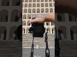 Taking photos of my wife around the world...