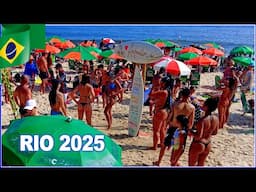 Get Ready for Summer 2025 in 🇧🇷  IPANEMA 🏖 Brazil! Rio de Janeiro walk!