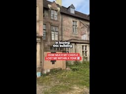 I LOST £___ 1 YEAR AFTER BUYING THE CASTLE?