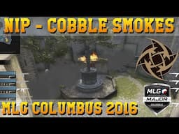 NiP Cobble Wall of Smokes - MLG Columbus 2016 - Smoke Execute