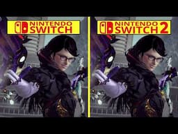 Bayonetta 3 Nintendo Switch vs Switch 2 Graphics Comparison | Backward Compatibility Test