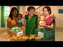 میلی کالی بہو کی پہلی اولاد | StoriesinUrdu | Urdu Stories | Bedtime stories in Urdu | Moral Stories