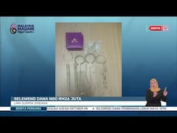 16 JUN 2025 - BERITA PERDANA - SELEWENG DANA NGO RM26 JUTA: LIMA SUSPEK DIREMAN