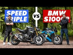 2025 Triumph Speed Triple 1200 RS vs BMW S1000R: Which Naked Wins?