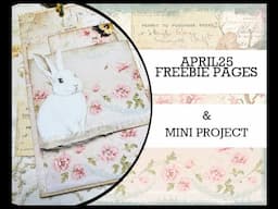 APRIL25   Freebie pages & Mini project