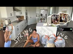 spring cleaning & decluttering my entire house + life reset!!