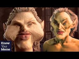Oblivion Remastered NPC And Character Creator Faces Are Abominations