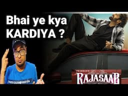 😱The RajaSaab new Poster / Pre teaser REACTION | prabhas