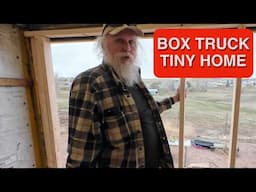 Building a New Rear Wall In Our Box Truck Tiny Home