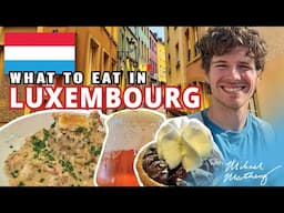 What to eat in Luxembourg 🇱🇺 | Tastes of the World