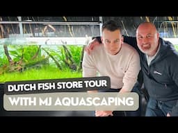 AMAZING AQUASCAPE Store Tour with @MJAquascaping | Netherlands