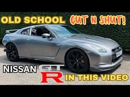 REPAIRING A CRASHED NISSAN GTR WITH AN ACTUAL CUT AND SHUT!!!