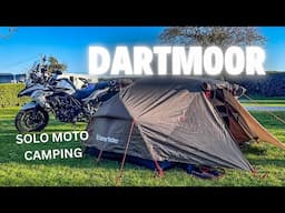Light is right! The Solo Motorcycle camping Set up