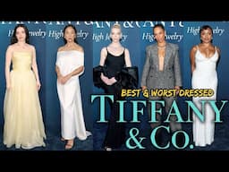TOP 10 BEST AND WORST DRESSED AT TIFFANY & CO. BLUE BOOK: SEA OF WONDER LAUNCH 2025!