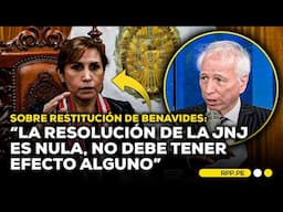 ¿Puede PATRICIA BENAVIDES volver como FISCAL de la NACIÓN? #ROTATIVARPP | ENTREVISTA