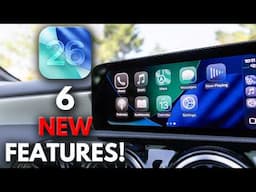 NEW Apple CarPlay with iOS 26! | FIRST LOOK!