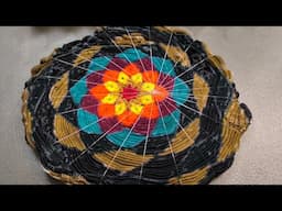 Flower Mandala Pattern on Spiral V3