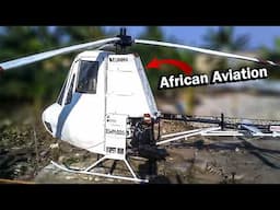 Handcrafted Helicopter Made By An African Man