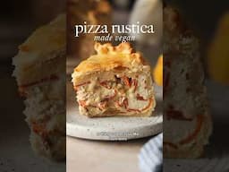 Pizza Rustica Made Vegan! Traditional Italian Easter Dish