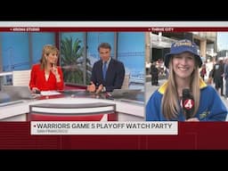 Warriors fans leave Game 5 watch party at Thrive City disappointed